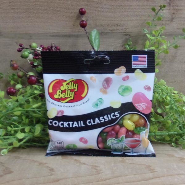 Cocktail Classics Jelly Beans, Jelly Belly bag on a table