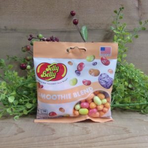 Smoothie Blend Jelly Beans, Jelly Belly bag on a table