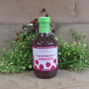 Raspberry Tea, tea bottle on a table