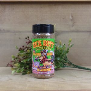 Kick Butt Blackened Cajun Rub jar on a table